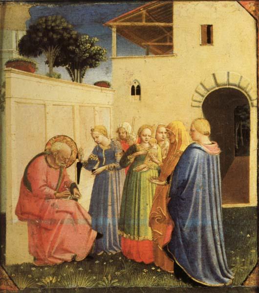 Fra Angelico The Naming of the Baptist China oil painting art
